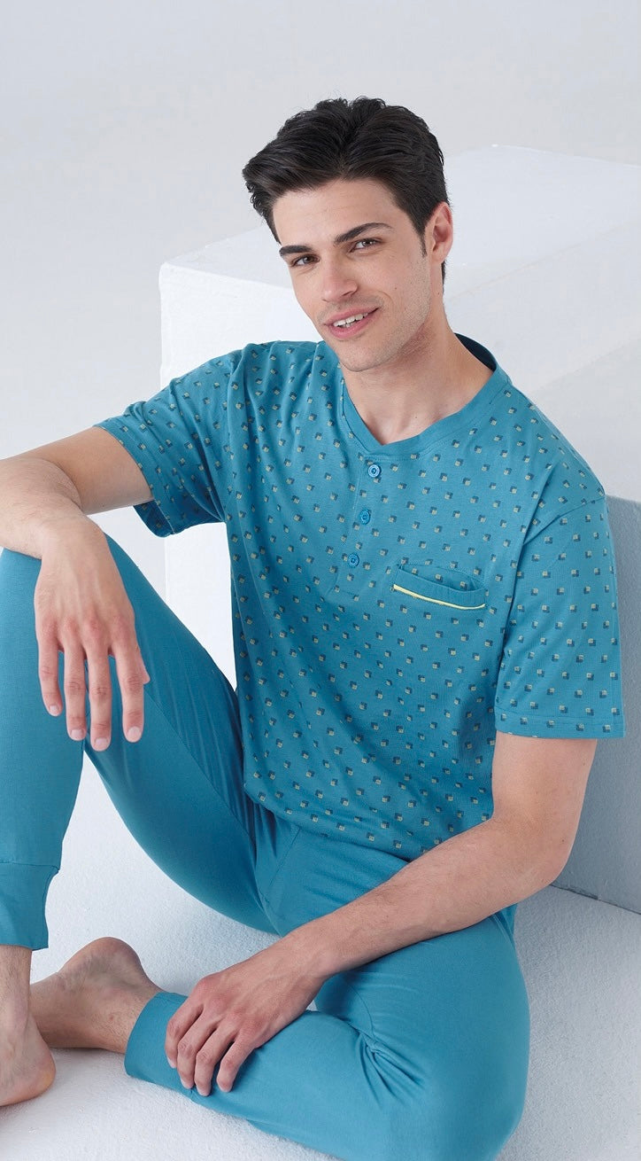 Pigiama uomo 3 pezzi calibrato Karelpiù 8593