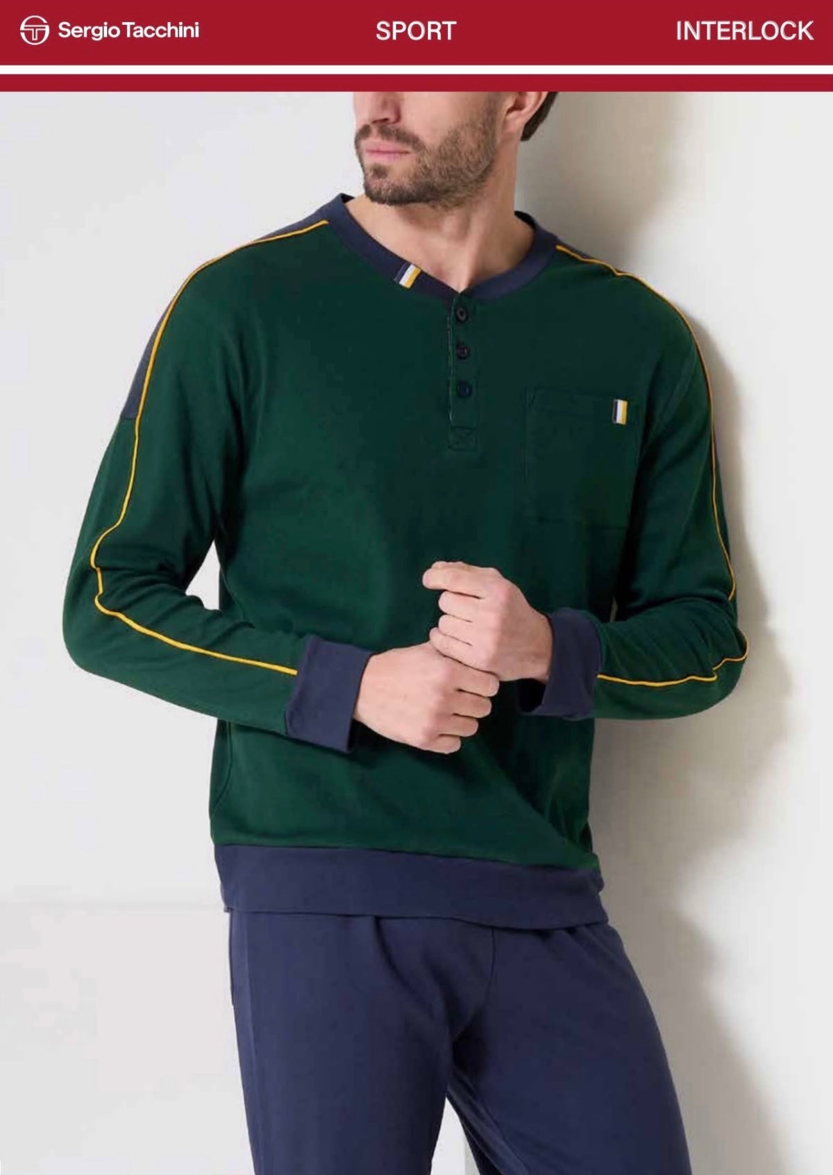 Pigiama uomo caldocotone SergioTacchini 30A45