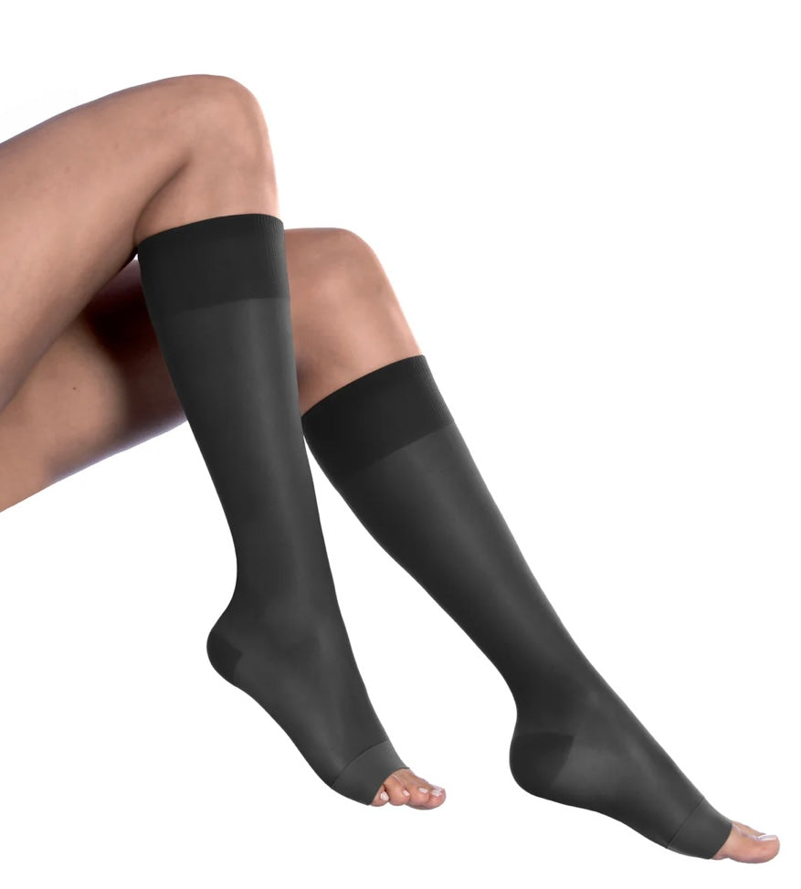 Silca Nady mi-bas 140den bout ouvert reposant 3185