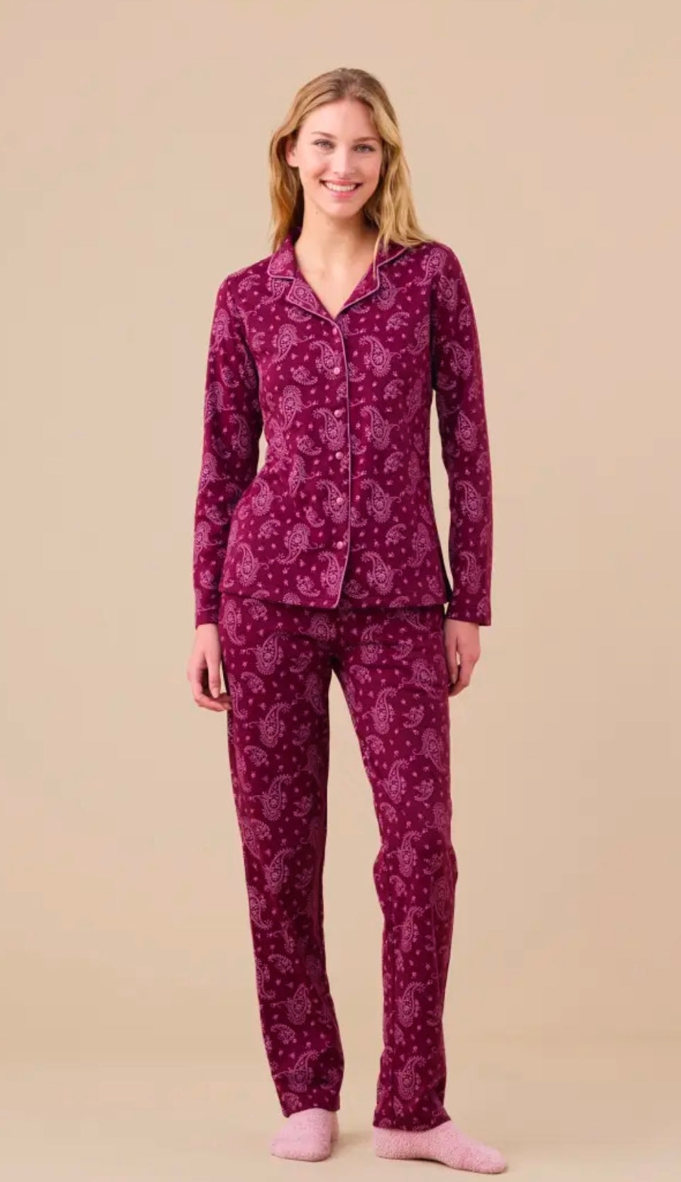 Pigiama caldocotone NOIDINOTTE 9286