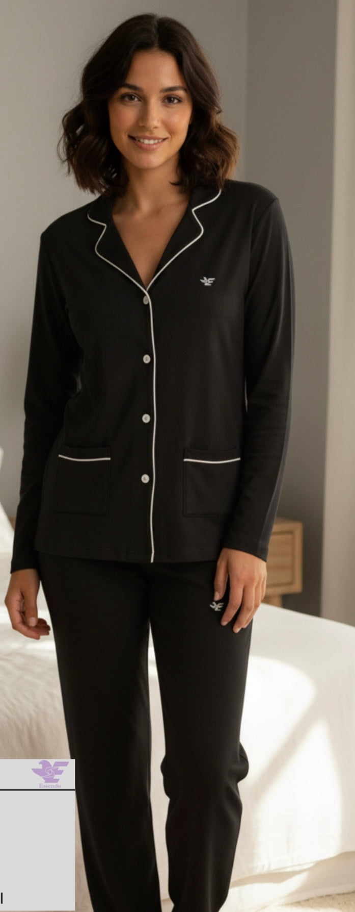 Pigiama donna cotone Essendo 1605