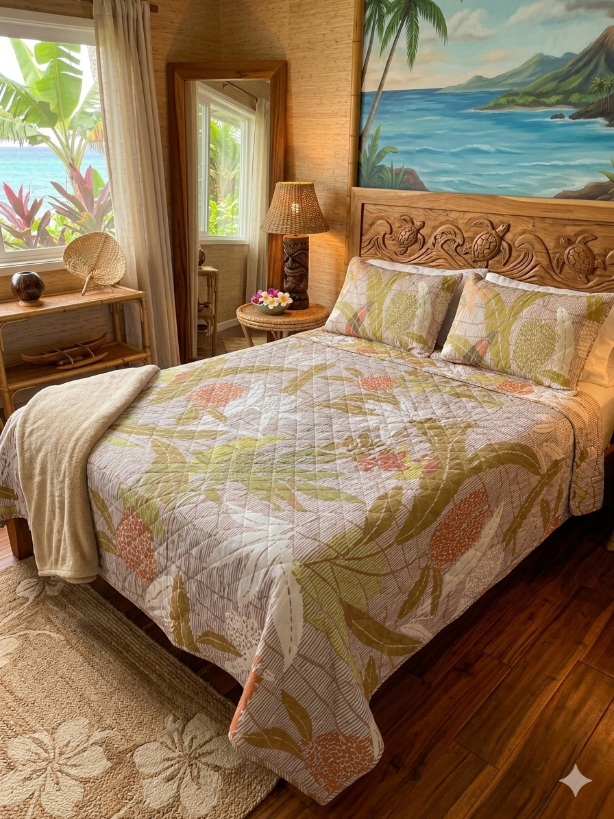 Trapuntino matrimoniale Riviera Lariza