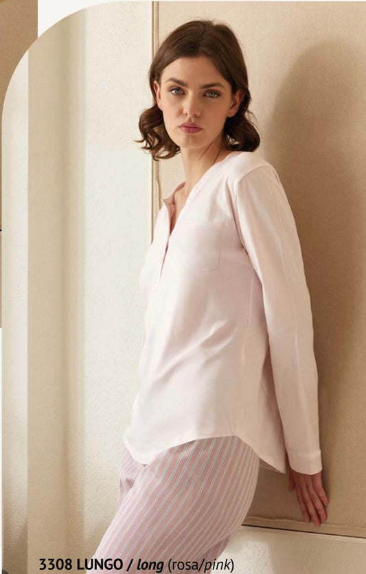 Pigiama donna in cotone Jadea 3308