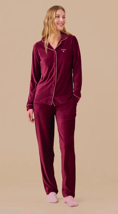 Pigiama donna in ciniglia NOIDINOTTE 9330