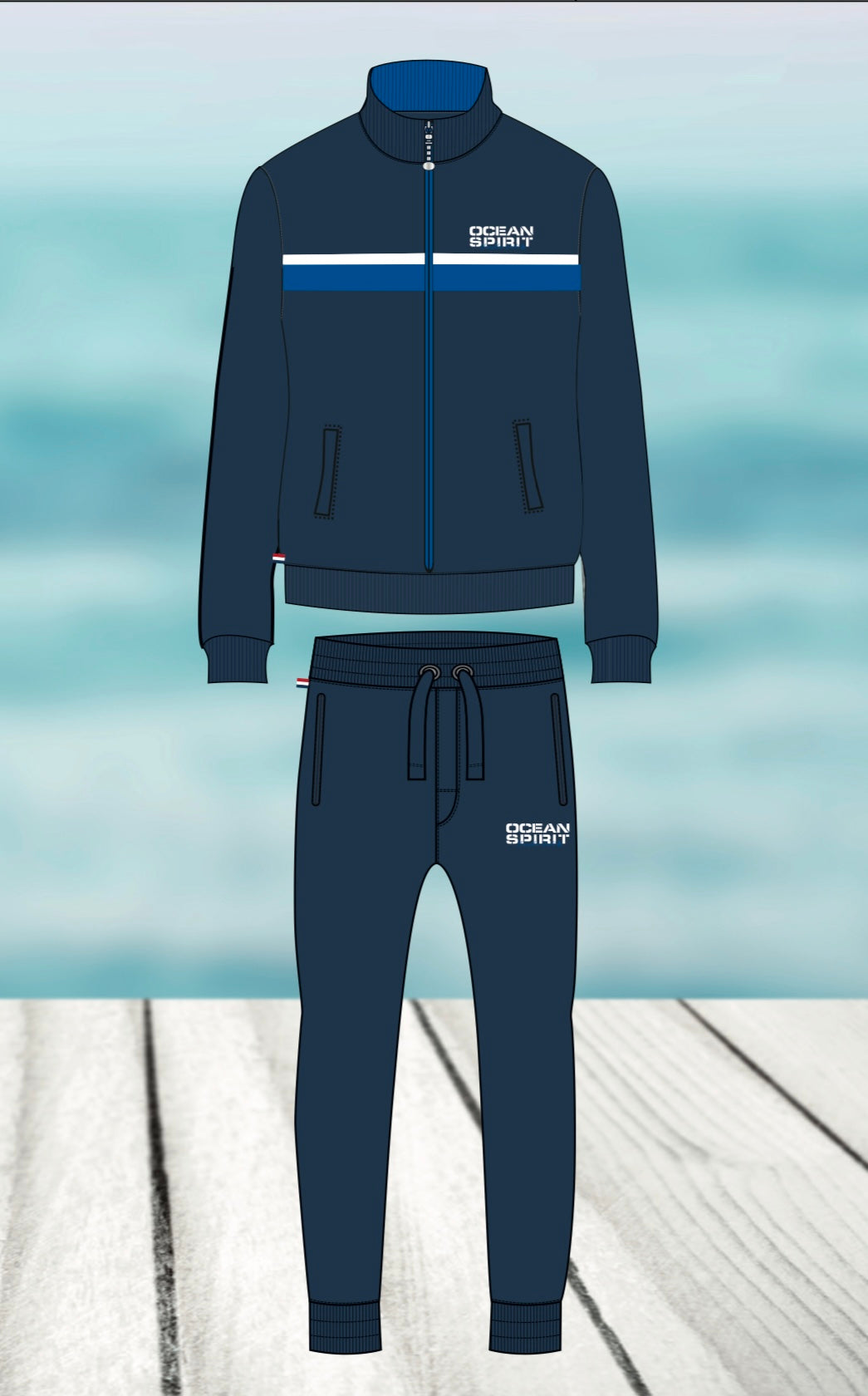 Tuta uomo cotone NAVYBLUE YACHT 1722