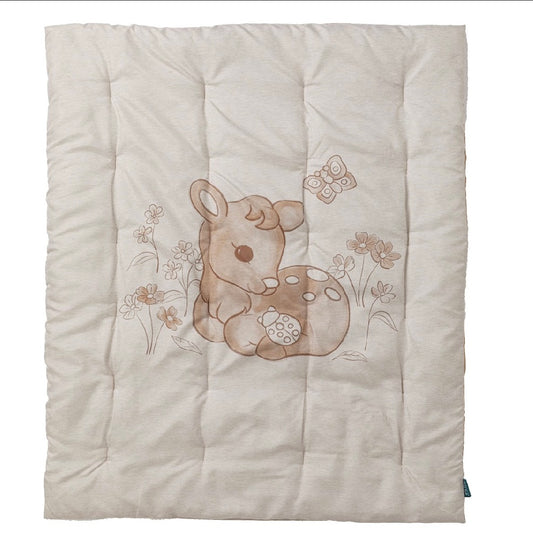 THUN baby fawn quilt