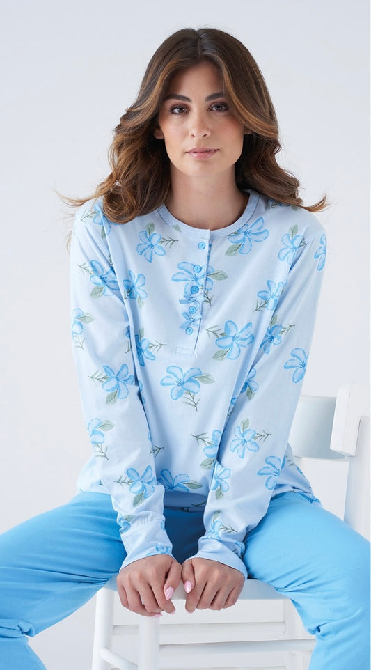 Pigiama donna cotone Karelpiù 8515