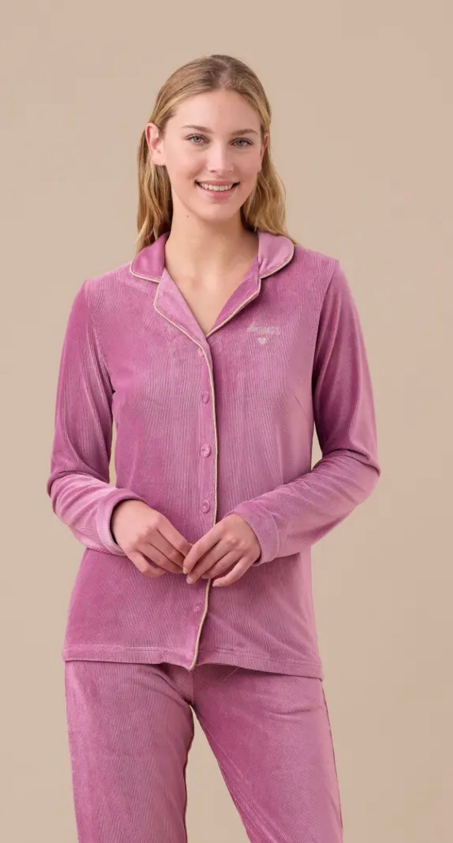 Pigiama donna in ciniglia NOIDINOTTE 9330