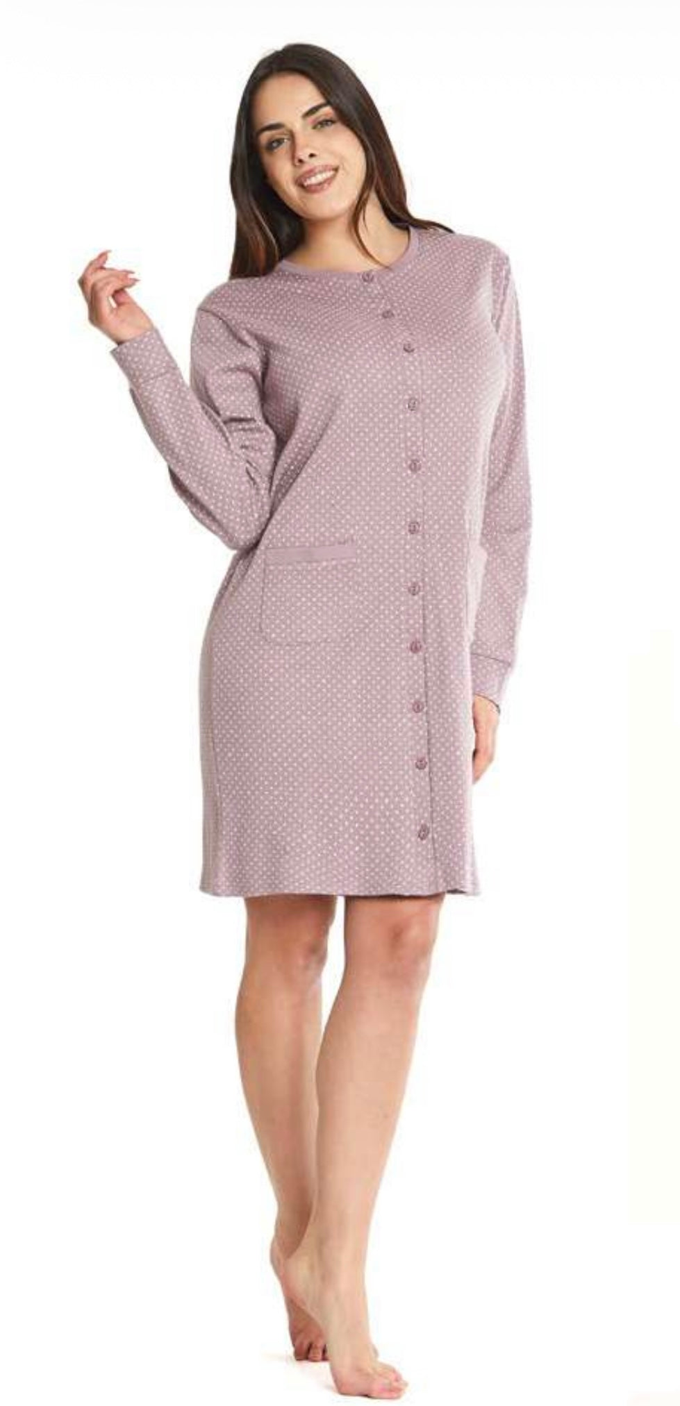 Camicia donna caldocotone Nazareno Gabrielli 6077