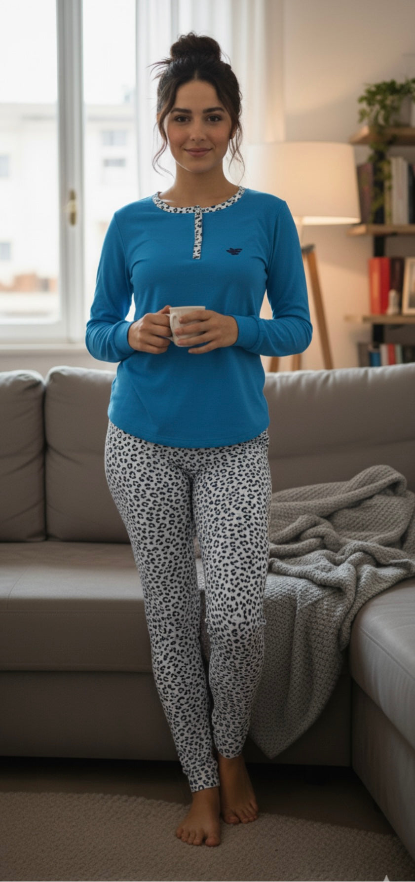 Pigiama donna cotone Essendo 1601