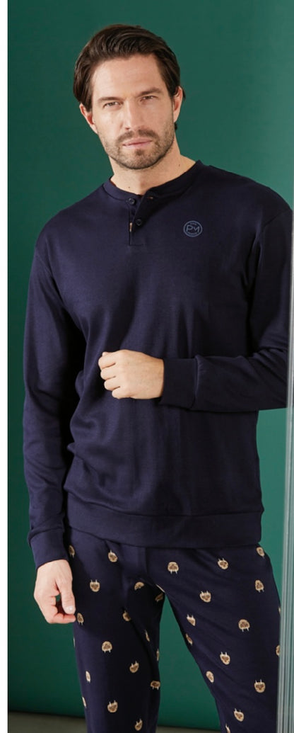 Pigiama uomo caldocotone PAUL MARTIN 54427