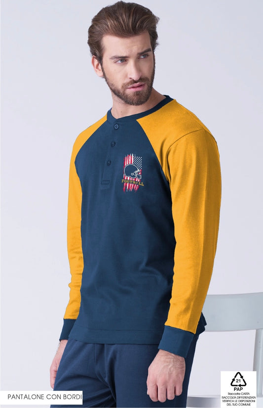 Pigiama uomo in caldocotone Karelpiù 9340