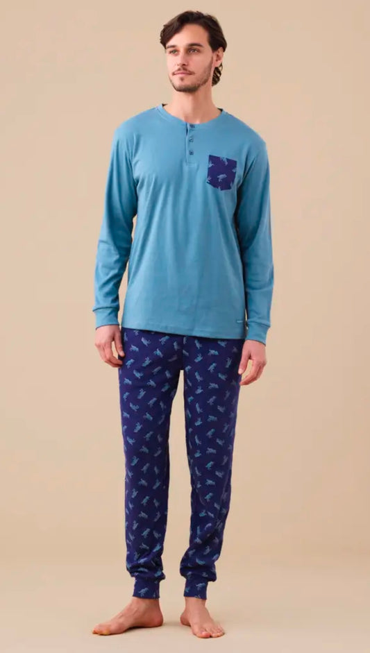 Pigiama uomo caldocotone NOIDINOTTE 3147