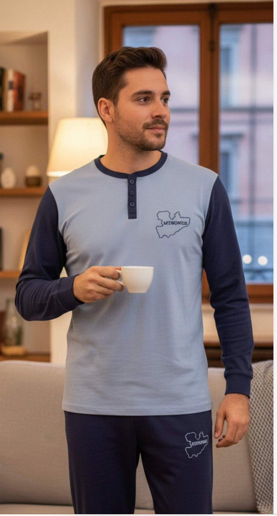 Pigiama uomo cotone Essendo 1106