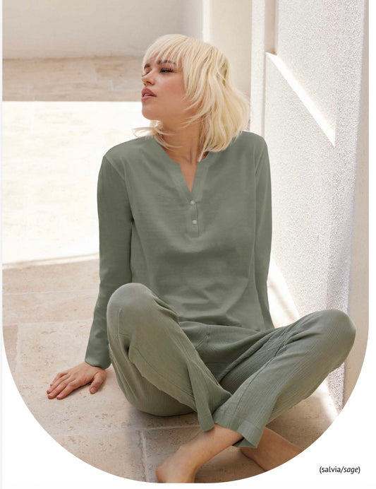 Pigiama  donna cotone Jadea 3306