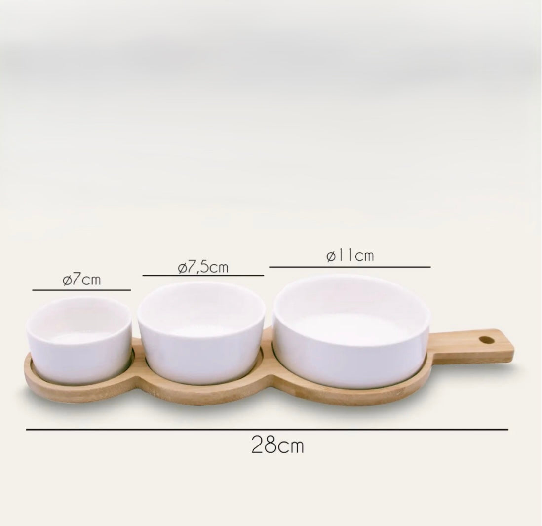 Set 3 ciotole MaisonTortorà