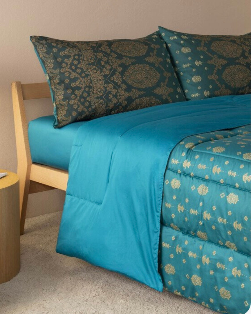 Trapunta Bassetti grandfoulard Gold decor