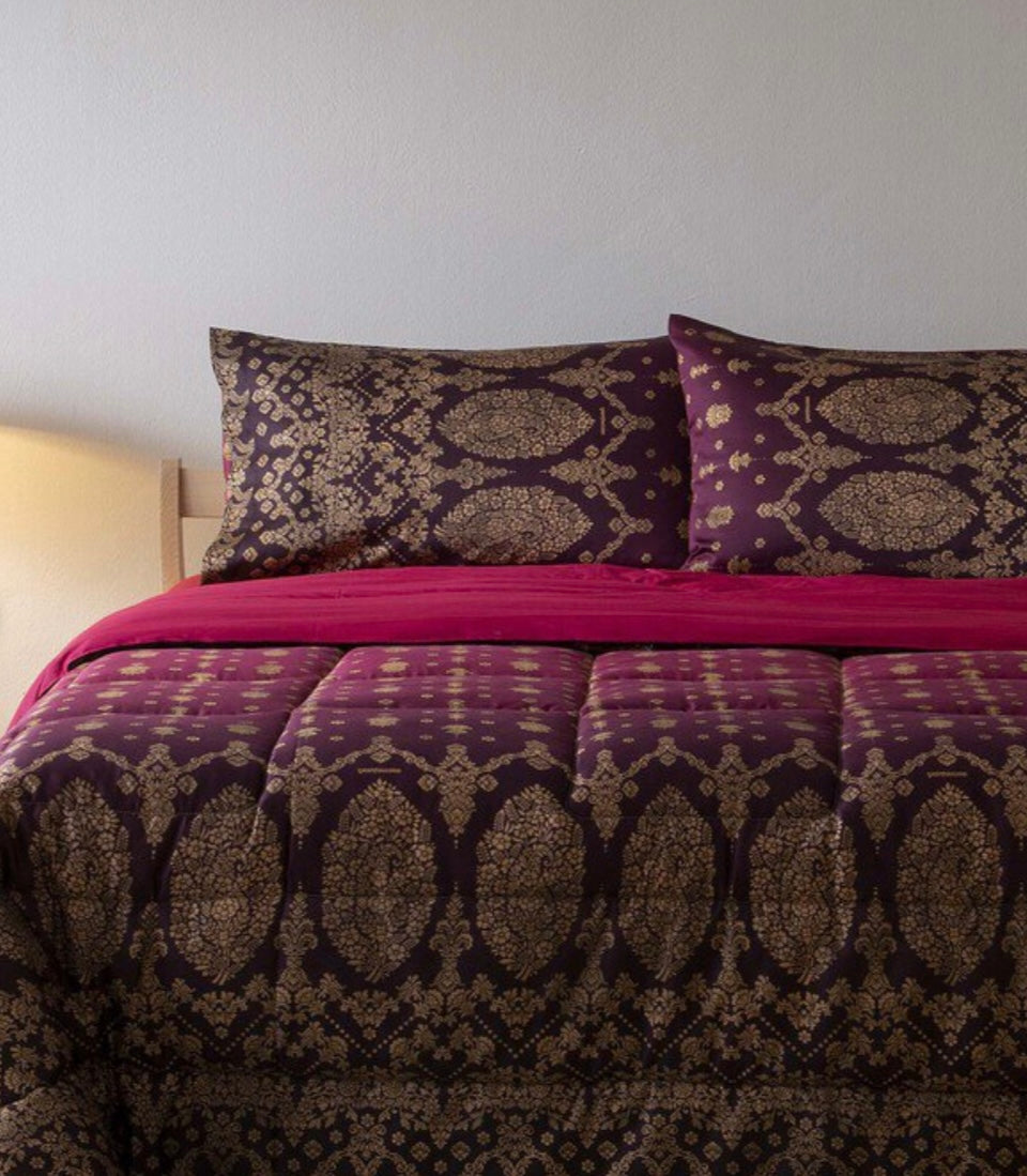 Trapunta Bassetti grandfoulard Gold decor