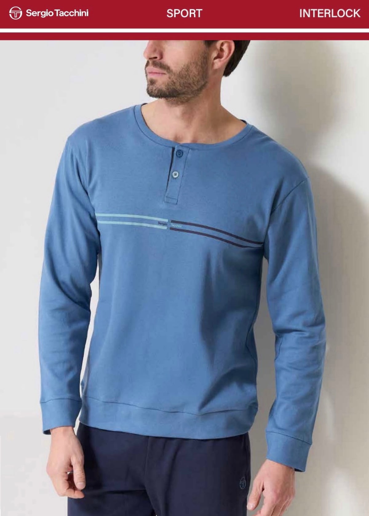 Pigiama uomo caldocotone SergioTacchini 30B46