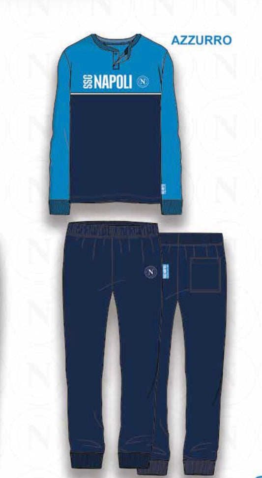Pigiama uomo cotone Ssc Napoli 2135