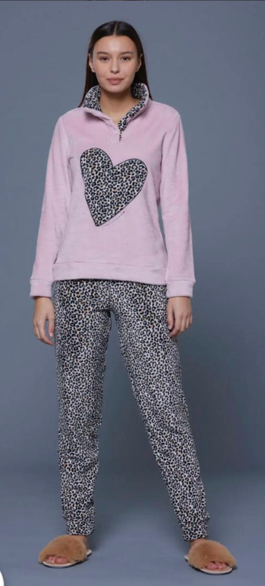 Coral fleece pajamas WE AT NIGHT FA7996