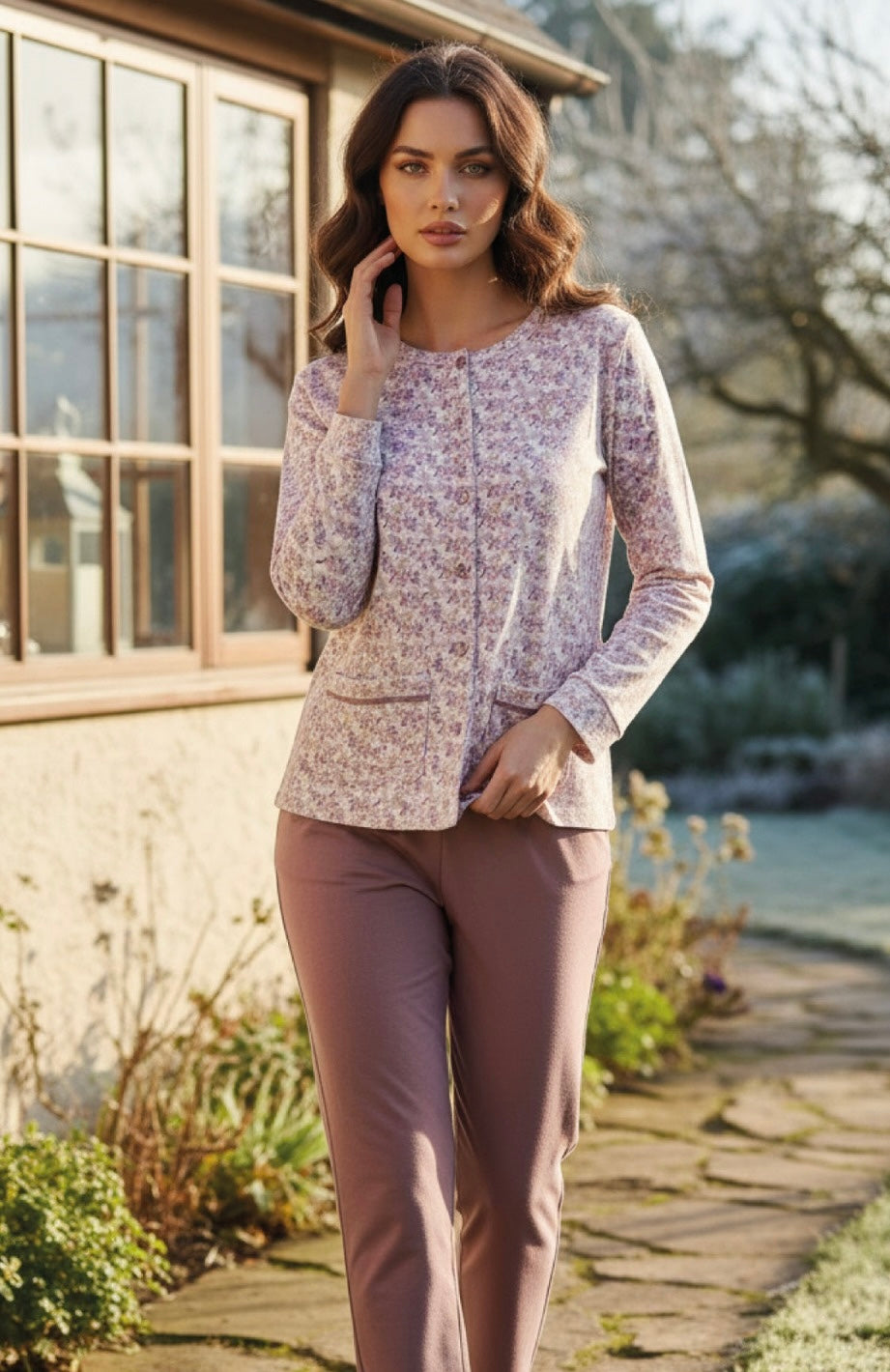 Pigiama donna caldocotone Karelpiù 1005