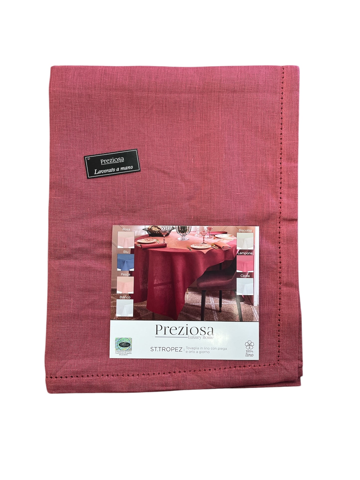 Tovaglia da tavola X6 Preziosa Luxury Lino ST.TROPEZ
