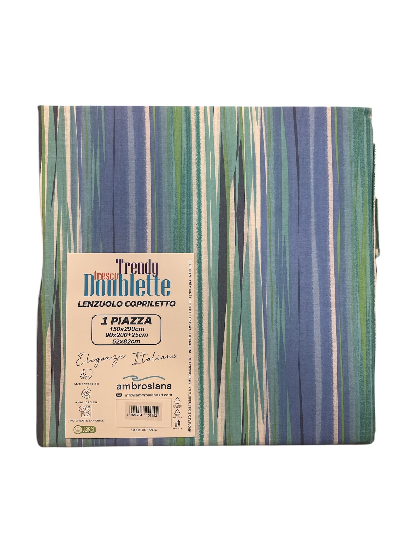 Lenzuola/copriletto singola Ambrosiana trendy 10