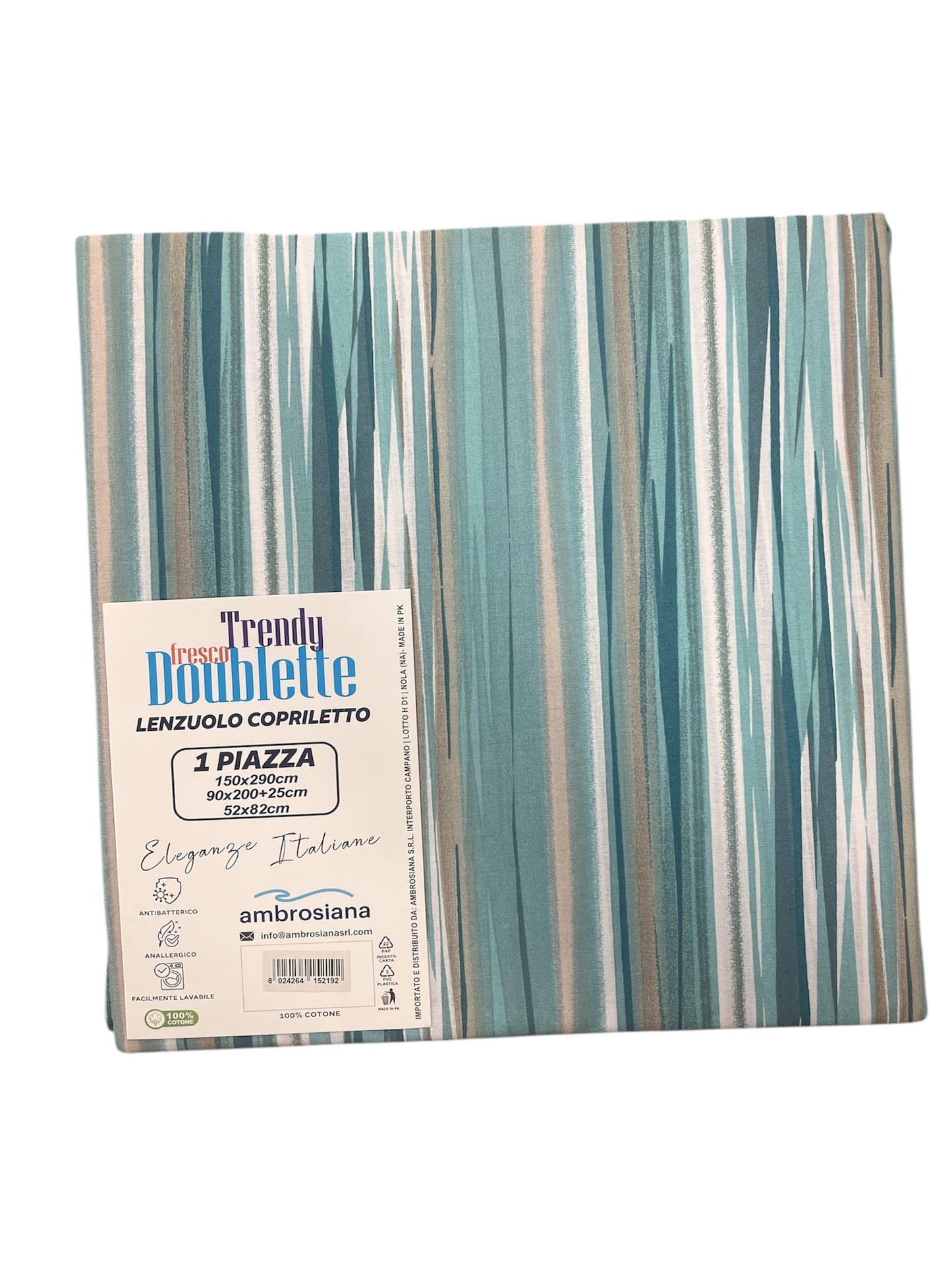 Lenzuola/copriletto singola Ambrosiana trendy 10