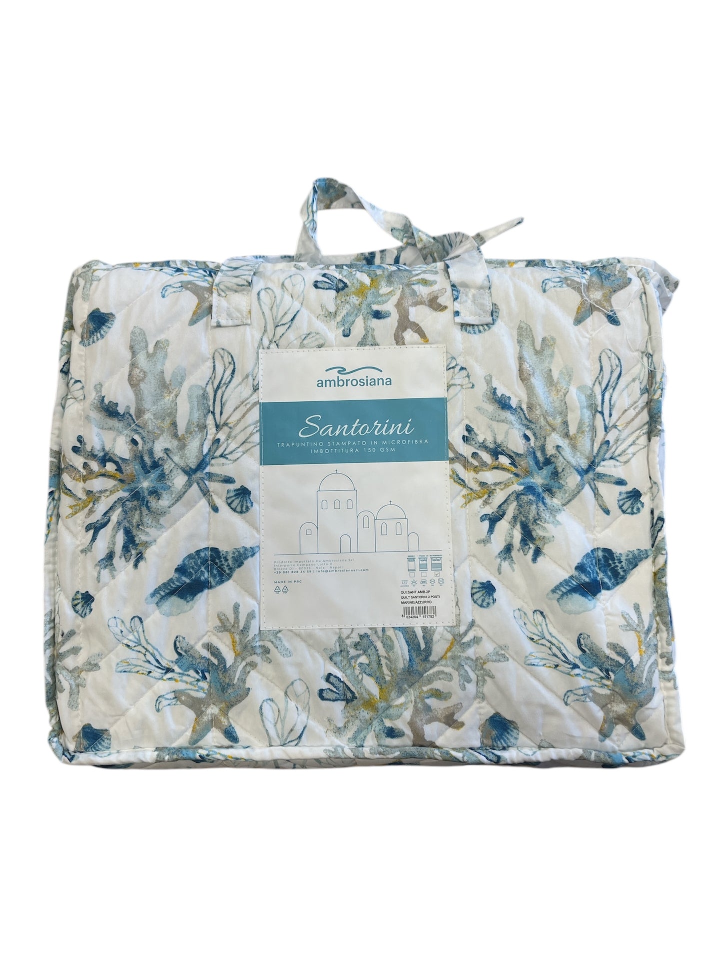 Trapuntino matrimoniale Amborisana Santorini Marine