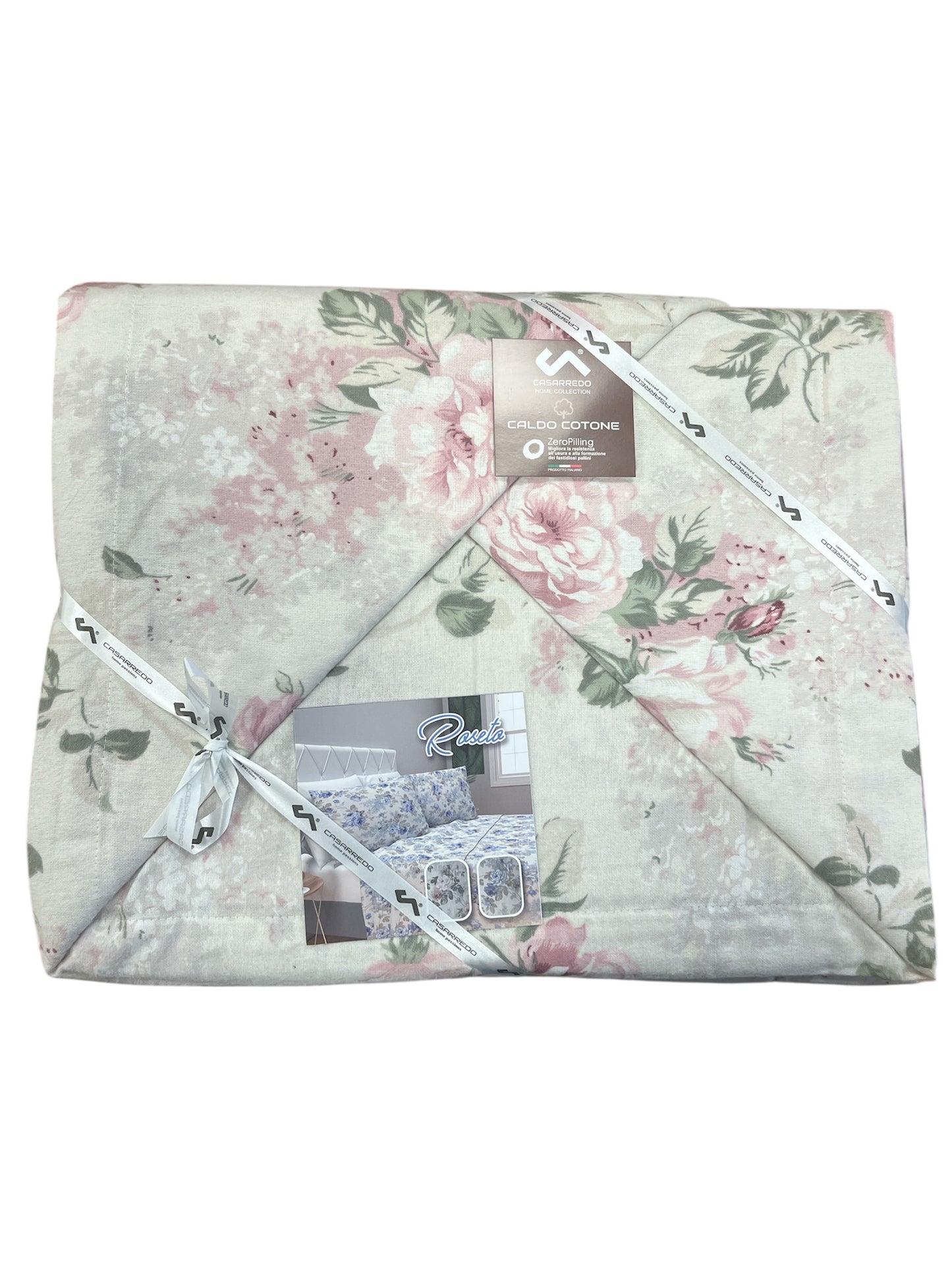 Completo letto flanella Casarredo Roseto