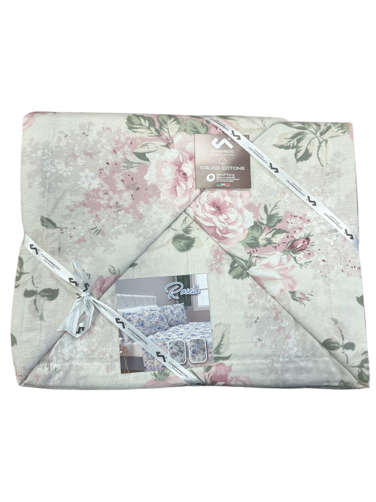 Completo letto flanella Casarredo Roseto
