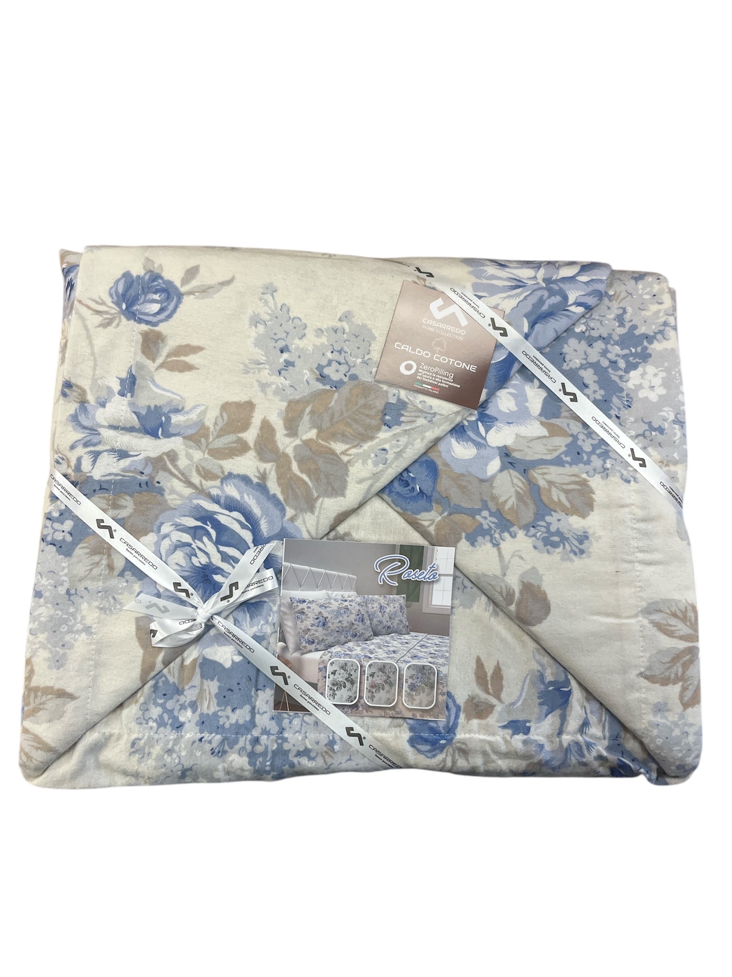 Completo letto flanella Casarredo Roseto