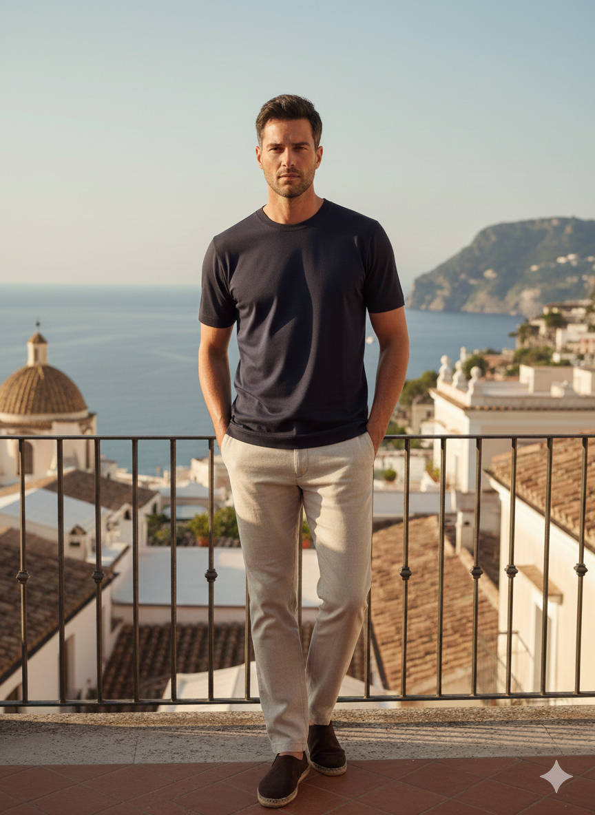 T-shirt filo di Scozia MABRAT 1921