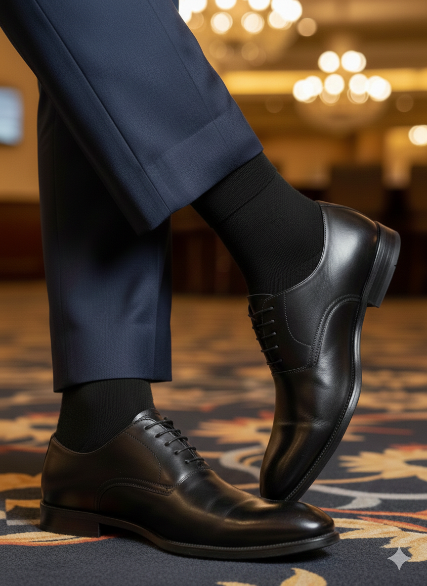 Calza in chiffon corta Smoking MONTECARLO