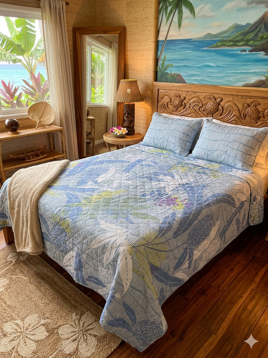 Trapuntino matrimoniale Riviera Lariza